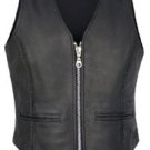 Ladies Vest w/ Braid, Front & Back