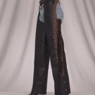 Chaps w/ Stud & Fringe w/  Mesh Lining