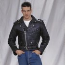 Mens MC Jkt Z/O Lining w/ Side Laces & Heavy Duty Soft Leather