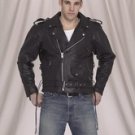 Mens Naked Cowhide Leather, 1-Pc Back, Airvent, Z/O Lining, Side Laces, Long Back, Full Belt,