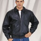 Mens Bomber Jacket w/ 2 Front Pocket, 2 Inside Pockets & Z/O Lining
