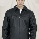 Mens Coat w/ Front Zipper & Z/O Lining