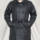 Mens Long Coat w/ Belt & Z/O Lining