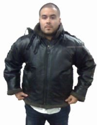 Mens Coat w/ Removable Hood