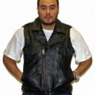 Mens Leather Vest