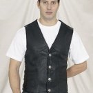 Mens Buffalo Nickle Vest w/ Side Laces