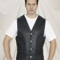 Mens Naked Vest Buffalo Nickel w/ Braid & Side Laces