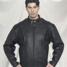 Mens Naked Racer Jacket Airvent Front & Back, Z/O Lining, Vertical Gather on Sides