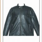 Mens Naked Cowhide Racer Jacket w/ Front & Back Airvents, Z/O Lining, Side Zippers