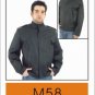 Mens Soft Leather Classic Racer Style Jacket, Z/O Lining, Airvents