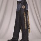 Chap w/ Bead, Bone & Fringe w/ Mesh Lining