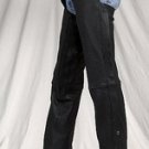 Plain Chaps w/ Gather Fitting Adjustment in Thighs & Mesh Lining