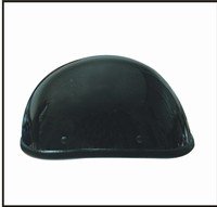 Black Chrome Eagle Shiny Novelty Helmet, Y-Strap, Q-Release