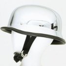 Chrome German Novelty Helmet, Y-Strap, Q-Release