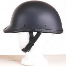 Jockey/Hawk Novelty Flat Black Helmet, Y-Strap, Q-Release