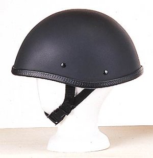 Smokey Novelty Flat Black Helmet, Y-Strap, Q-Release