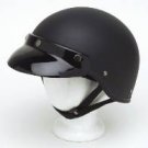 500-Flat Black DOT Helmet