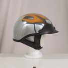 200 Chrome Flame DOT Helmet
