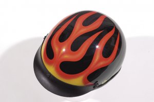 200 Flame DOT Helmet