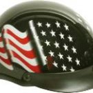 500-DOT Waving US Flag helmet
