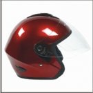 Burgandy D.O.T. Helmet