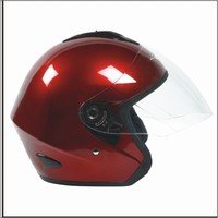 Burgandy D.O.T. Helmet