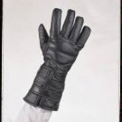 All Leather Long Glove w/ Velcro Strap & Lining