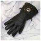 All Leather Glove w/ Concho & Lining