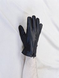Driving Gloves No Lining w/ Zipper