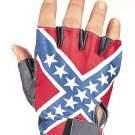 Rebel Flag Fingerless Gloves