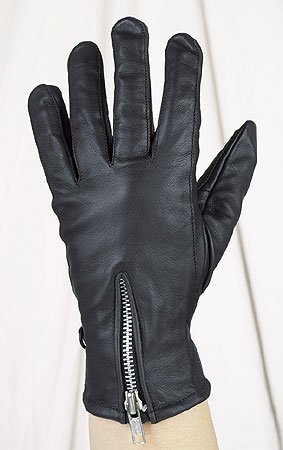 Ladies Full Finger Gloves w/ Zipper