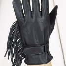 Ladies Full Finger Gloves w/ Fringes