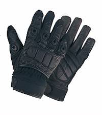 Men's Padded Premium Leather & Mesh Racing Gloves