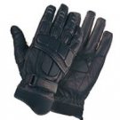 Men's Padded Premium Leather Racing Gloves