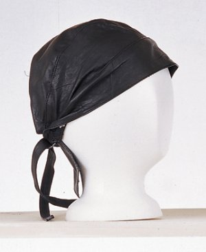 Skull Cap Plain Black