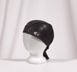 Skull Cap w/ Beads and Studs