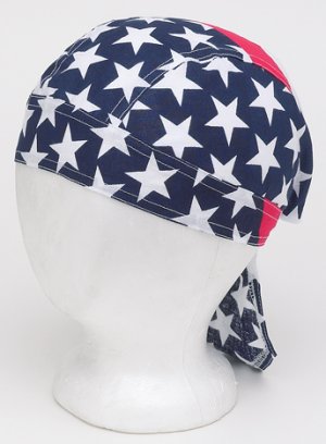 Cotton Skull Cap USA Stars & Stripes