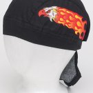 Cotton Skull Cap w/ Eagle in Flames