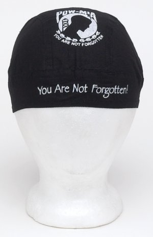 Cotton Skull Cap w/ P.O.W.-M.I.A. You Are Not Forgotten Logo