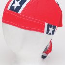 Cotton Skull cap w/ Full Rebel Flag