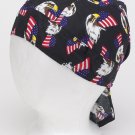 Cotton Skull Cap w/ American Eagle and Flag Logo