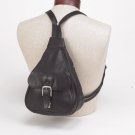 Ladies Small Back Pack Purse w/ Buckle Pocket