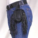 Folding Pouch w/ Fringes and Braid