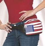 Money Pouch USA Flag