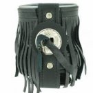 Cup Holder w/ Concho & Fringes