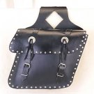 Medium Saddlebag Concho w/ Studs, Slant