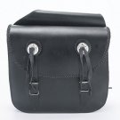 Plain Saddlebag Set w/ Braid & Concho