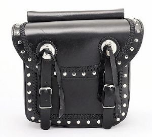 PVC Saddlebag w/ Q-Release & Studs
