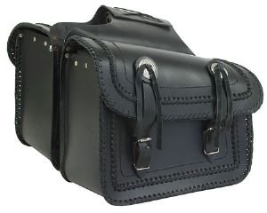 PVC Saddlebag w/ Braiding