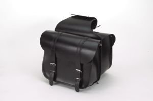 PVC Saddlebad w/ Zip Off & Q-Release